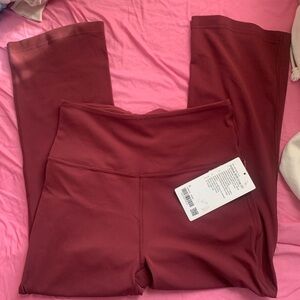 lululemon groove high rise flare leggings